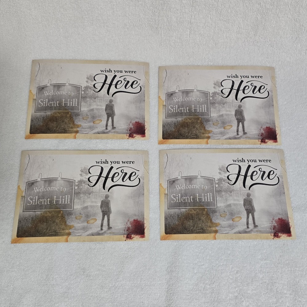 Return To Silent Hill Post Card Limited Edition Lot Of 4 Movie Promo